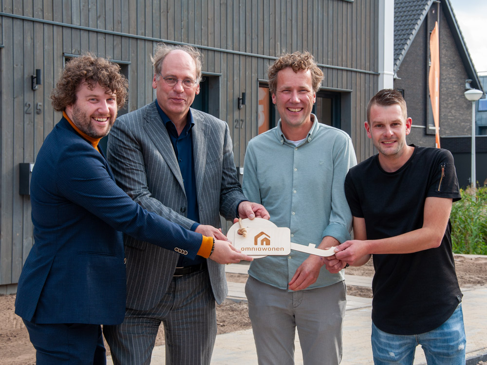 Bewoners blij met nieuwe circulaire woningen in Woudenberg