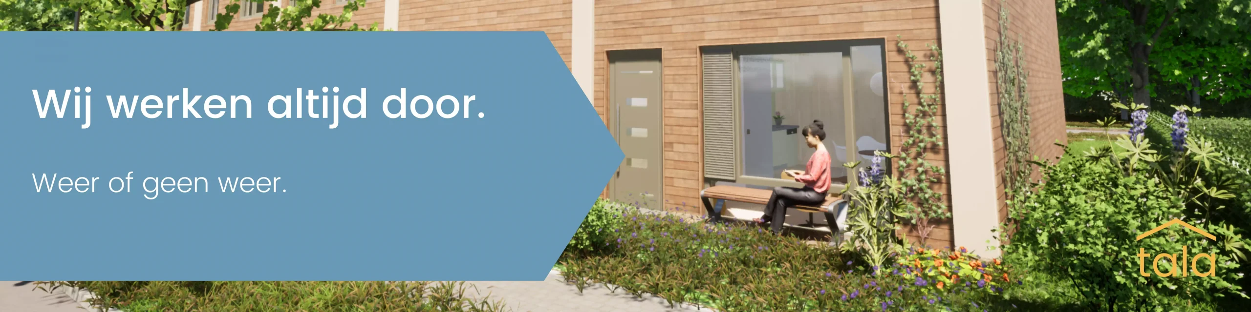 Bouwen met CLT - kortere bouwtijd