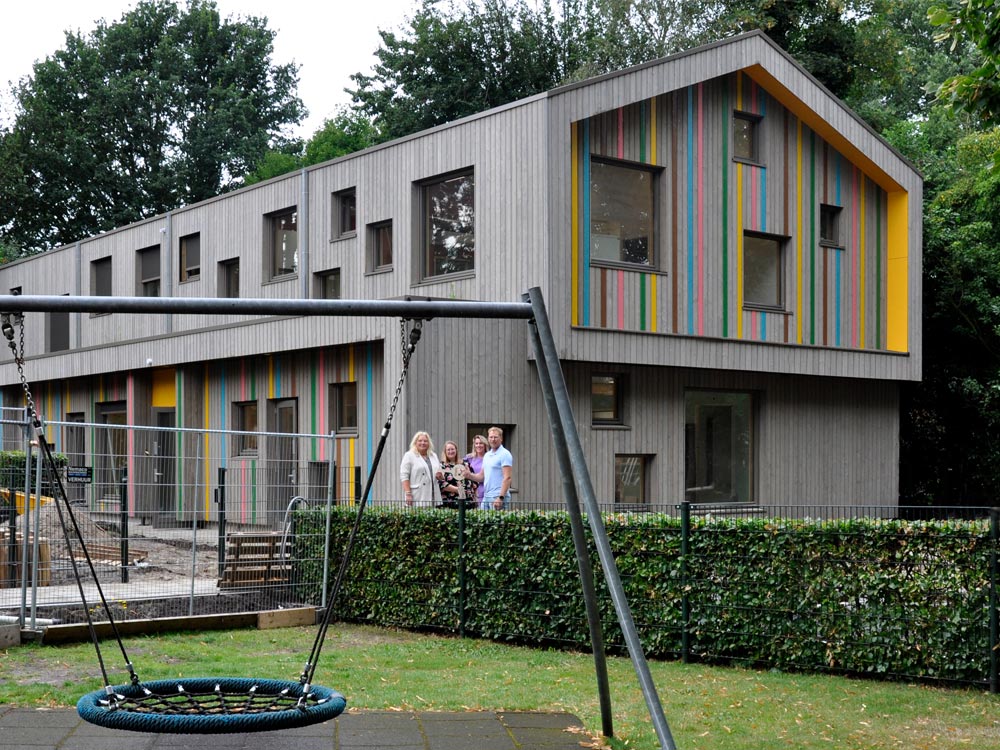 Duurzaam en kleurrijk kinderopvang Kleine Maatjes opgeleverd 