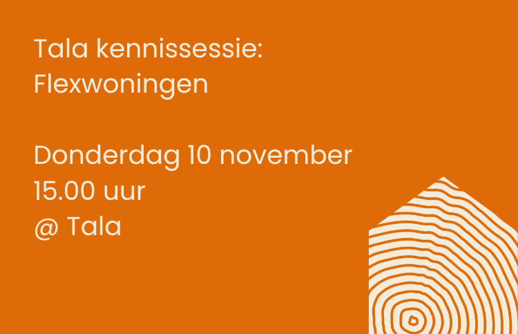 Kennissessie: Flexwoningen