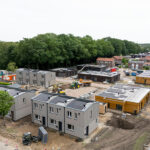 Biobased woningen van hout voor woningcooperatie Wonion