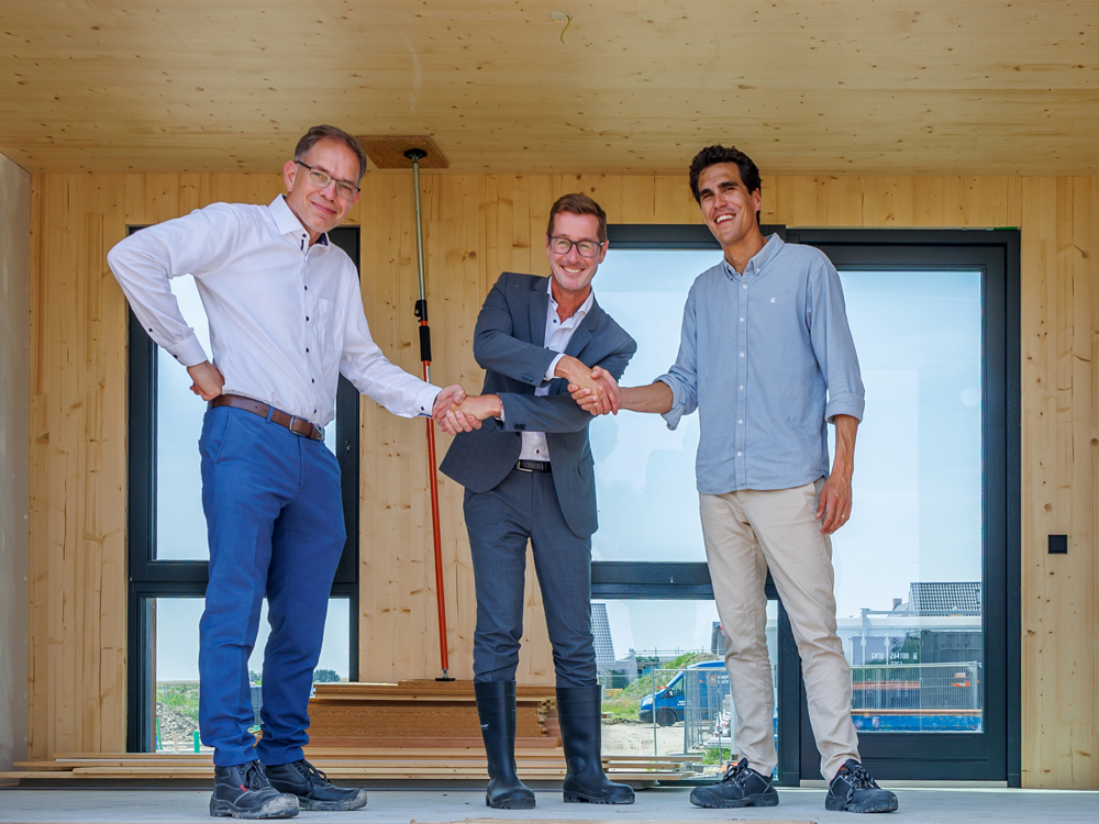 Bouwproject Stavenisse in het zonnetje