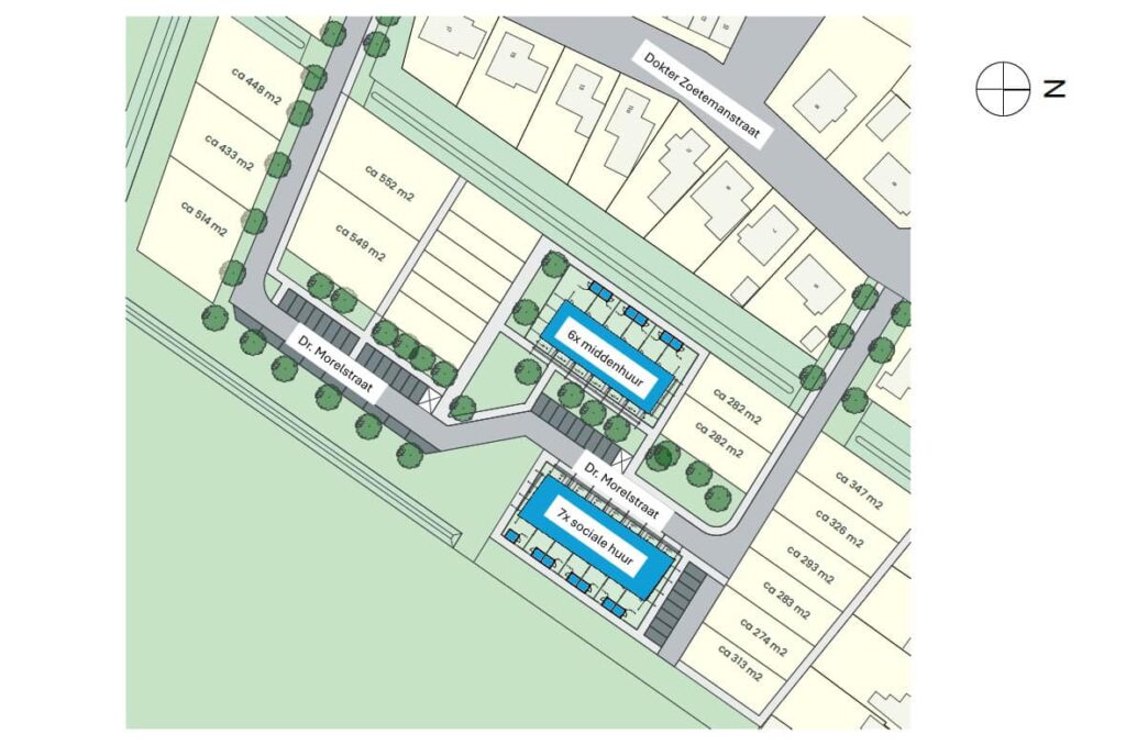Stavenisse plattegrond locatie
