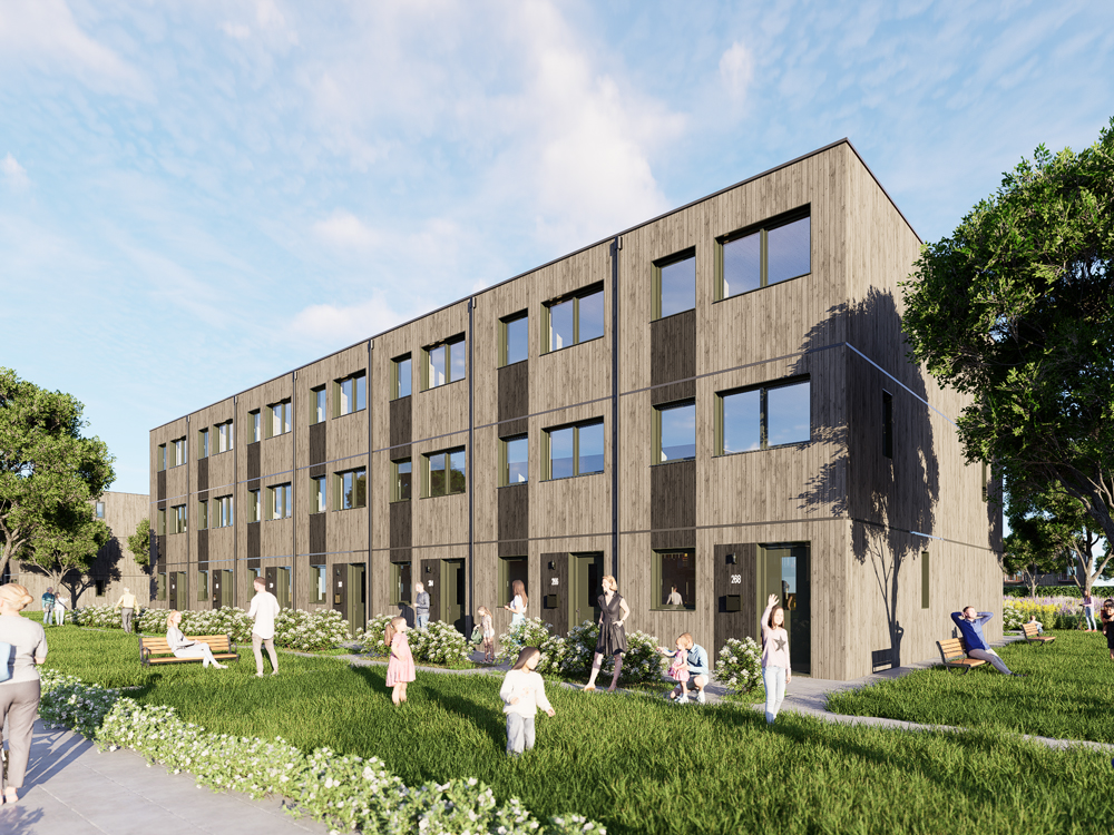 14 Tala Gondgebonden Rug-aan-rug woningen voor Dordrecht